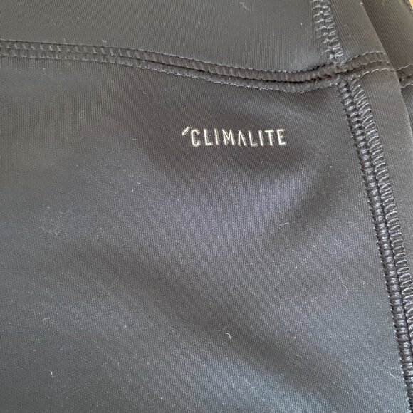 Adidas Climalite Capri Style Black Leggings Size M - Picture 7 of 8